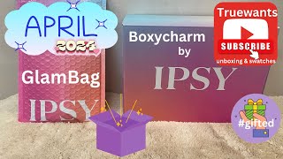 IPSY April 2024 Unboxing & Swatches GlamBag & Boxycharm #giftedbyipsy @ipsydotcom @BoxyCharm Spoiler