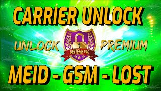 Carrier Unlock Premium - Clean/Lost/Meid/Gsm - iPhone 4S al 12Pro Max  - DevteamPRO Unlock