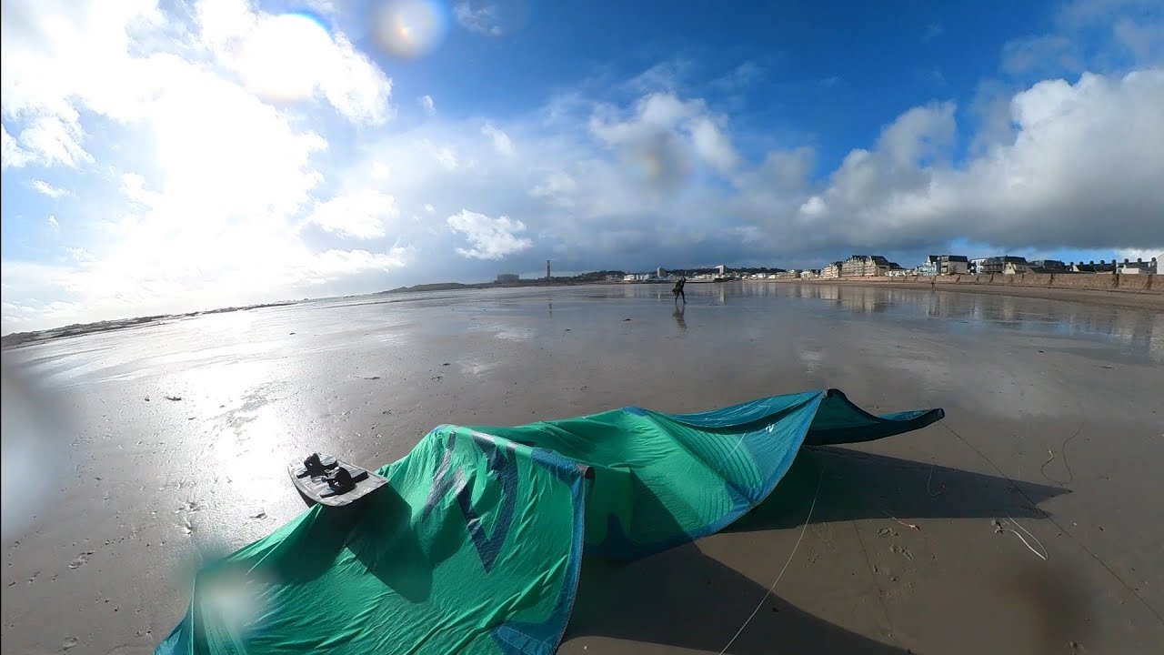 North Orbit 10M backroll kiteloop progression....can be painful