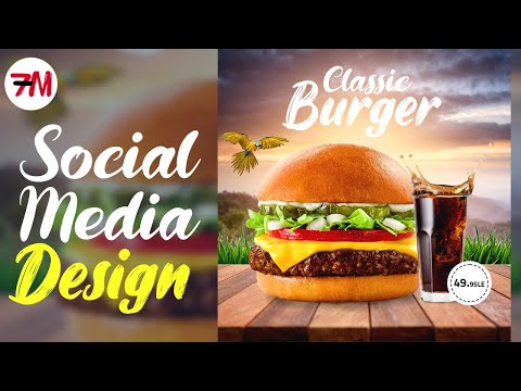 تصميم سوشيال ميديا احترافي بالتفصيل خطوة بخطوة الدرس الأول