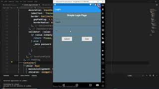 Simple Login App Using Flutter