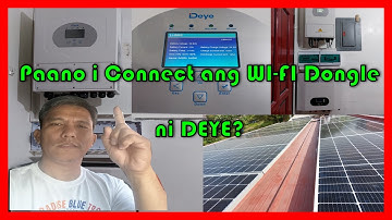 Paano I connect sa WI-Fi ang Deye Hybrid Inverter?  #solar #solarenergy