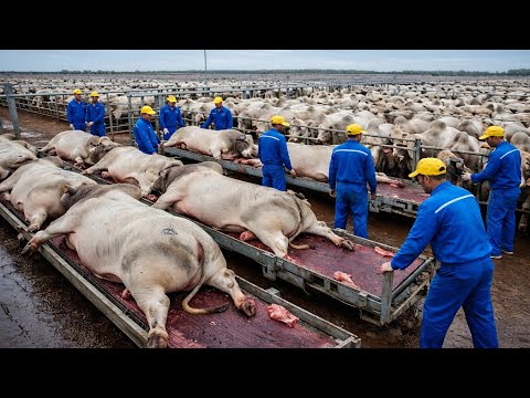 Inside The Biggest Beef Processing Plant In The United States Massive Meat Factory Tour