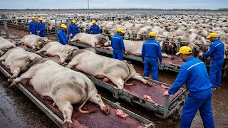 Inside The Biggest Beef Processing Plant In The United States | Massive Meat Factory Tour