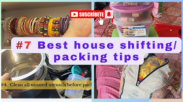 #7 brilliant packing and moving ideas(part 3)  | best packing hacks for easy moving | bag pack tips