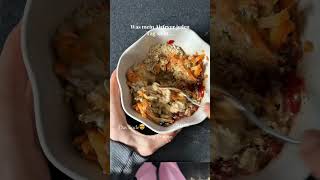 Herzhafte Baked Oats😍 #airfryerrezepte #rezept