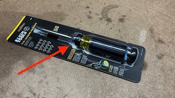 Klein 15-in-1 Ratcheting Screwdriver - A First Look at a Competitive Option