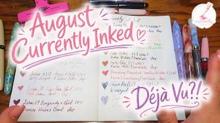 August Currently Inked | Wait… Haven’t We Seen These Pens Before 👀
