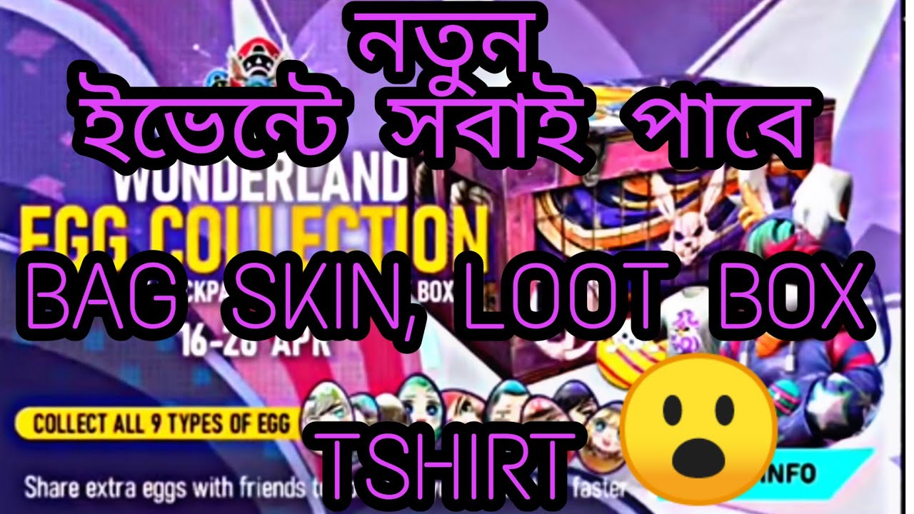 NEW EVENT WONDERLAND EGG COLLECTION FREE FIRE