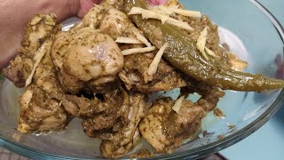 100 % GREEN KARAHI | Chicken Green COOKING SKILLS