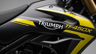 2026 Triumph TF450X OFFICIAL LAUNCH 😲| FIRST RIDE \u0026 FULL MX BREAKDOWN!