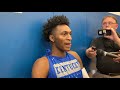 Immanuel Quickley speaks at Kentucky Basketball Media Day