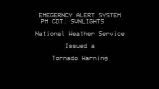 EAS Mock: Tornado Emergency In Bexar County Profile
