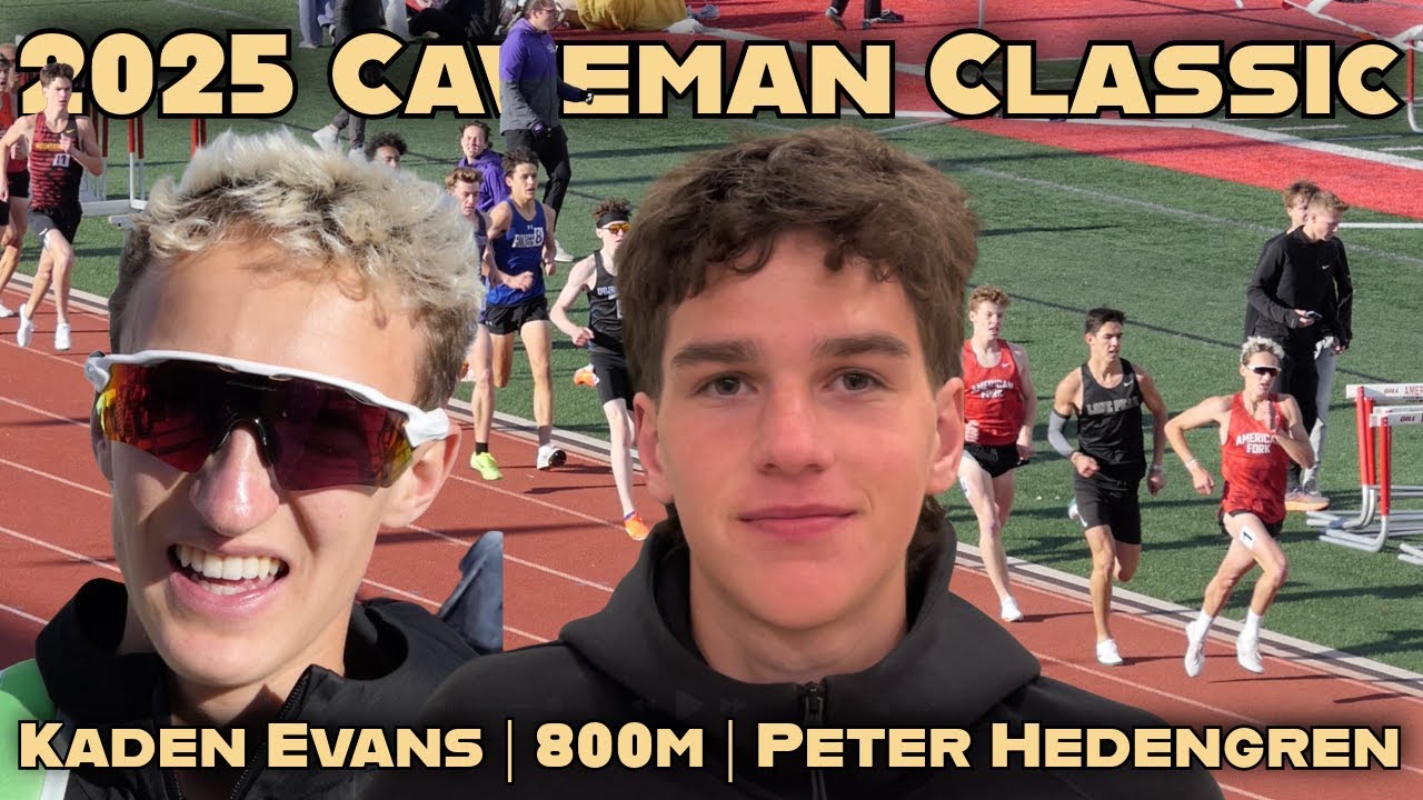 2025 Caveman Classic | 800m | Kaden Evans | American Fork