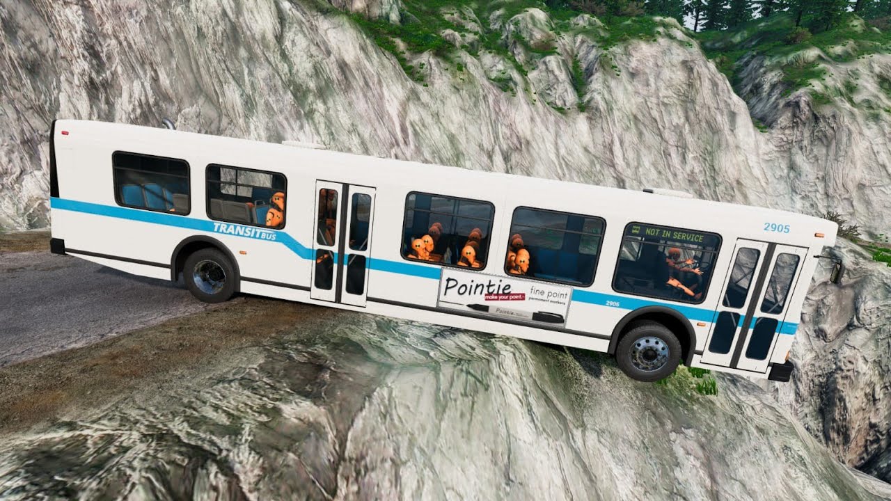 Cars vs Cliff Roads #27 | BeamNG Drive