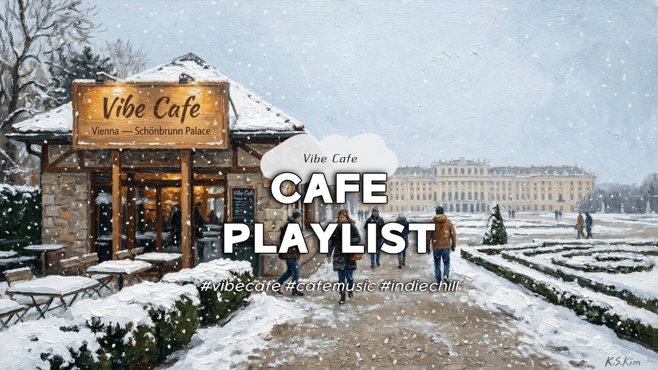 ☕ 잔잔한 카페 팝송 플레이리스트 ❄️ 포근한 작업용 인디 칠팝. 눈 내리는 비엔나 | Vienna | Indie Pop