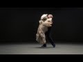 Secret Life of Dogs: Afghan Hound runs and jumps onto owner in slow motion.