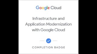 Infrastructure and Application Modernization with Google Cloud quiz all module answers