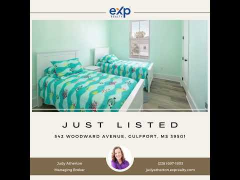 542 Woodward Avenue, Gulfport, MS home video tour