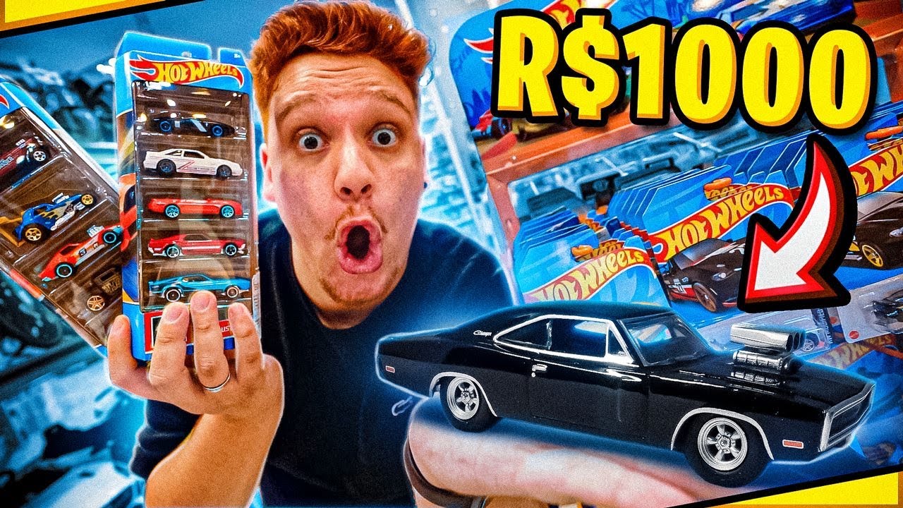 COMPREI TODOS OS HOT WHEELS DO VELOZES E FURIOSOS (CARRINHOS) 