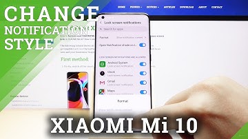How to Enter Notification Settings in XIAOMI Mi 10 – Notification Options