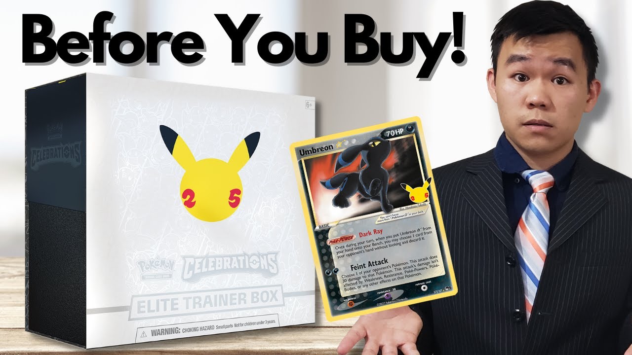 Should You Buy, Hold, or Open a Celebrations Elite Trainer Box? - YouTube