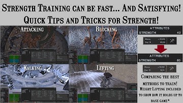 The Best Kenshi Strength Training Guide. 40.03-60 Str in 8hrs 32mins gametime (3mins 7secs) & more!