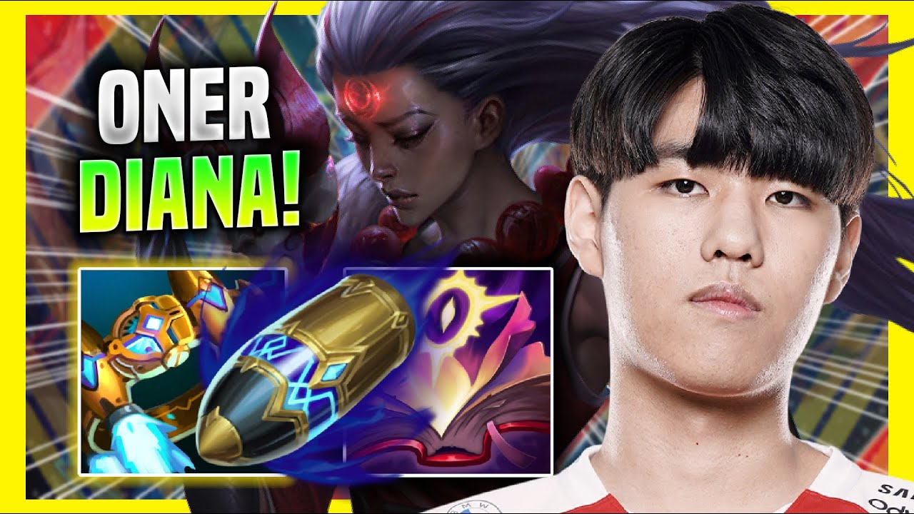 ONER PERFECT GAME WITH DIANA! - T1 Oner Plays Diana JUNGLE vs Viego! | Preseason 2022