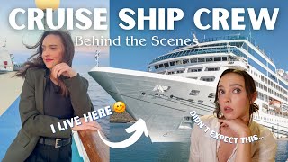 Cruise Ship Crew: Life Behind The Scenes. Crew Parties, Engine Room Tour,  & More!