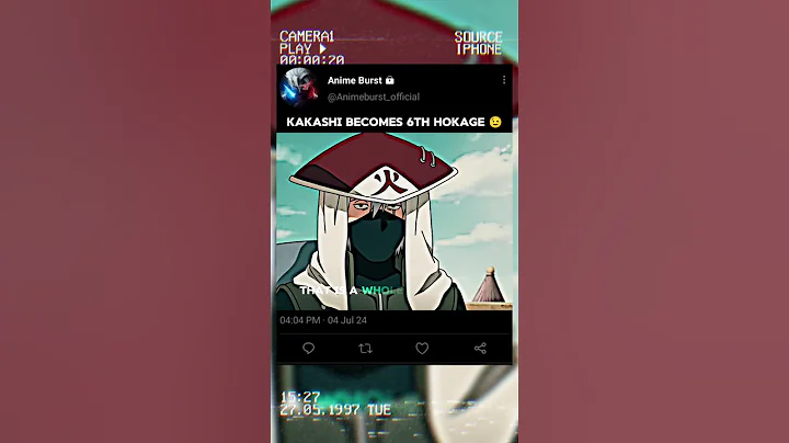 Kakashi Become 6th Hokage 😉 || #shorts #shortvideo #naruto #narutoshippuden #kakashi #tsunade #viral