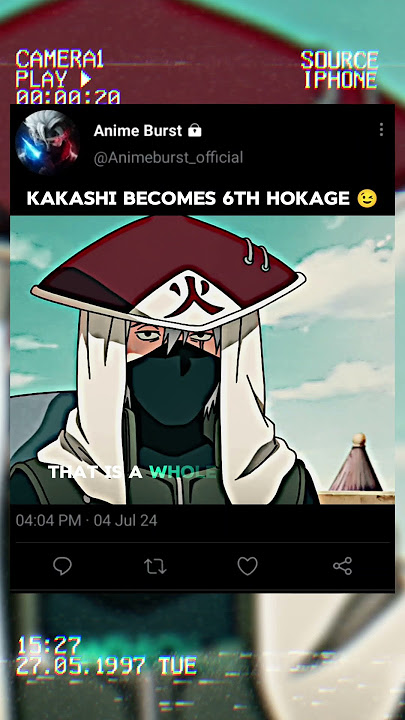 Kakashi Become 6th Hokage 😉 || #shorts #shortvideo #naruto #narutoshippuden #kakashi #tsunade #viral