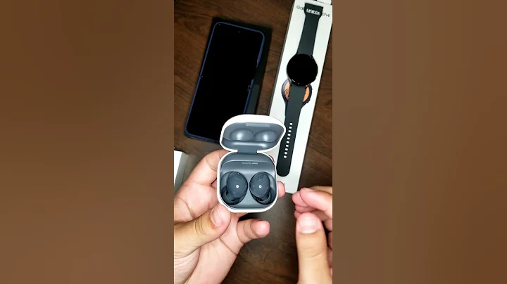 Galaxy Buds 2 Graphite with ANC and Ambient Sound #zflip3 #samsung #galaxybuds2  #buds2  #unboxing - 天天要聞