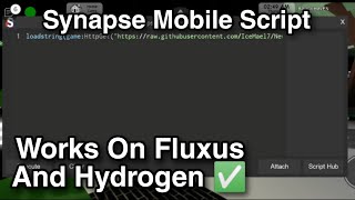 Hydrogen And Fluxus New Brookhaven Synapse Script 100% Working ✅
