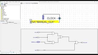 Building Ben Eaters CPU. ( Part 1 ) The Clock. Logisim Evolution