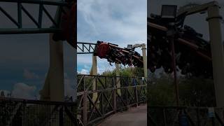 Could You Handle Colossus Quad Heartline Roll #rollercoaster #themepark #thorpepark #colossus