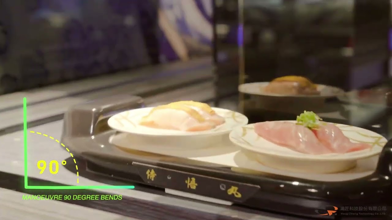 Macchina per sushi, espositore automatico da tavolo rotante Vassoio  oscillante Piatto girevole Nastro trasportatore ferroviario per uso  domestico Espositore per dessert per sushi per kit per feste a casa