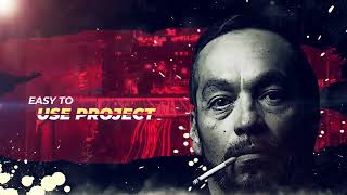 High-Impact Comic Book Video Opener | Grunge Cinematic Intro Template for YouTube & Promos