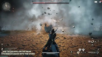 How to Make the Beast Crash Into ALL 3 Stones! Full Puzzle Guide | Where Winds Meet