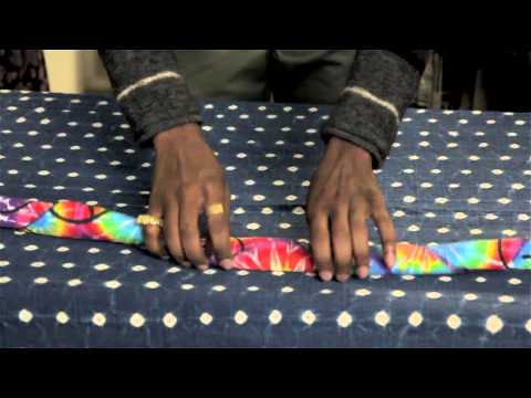 How Do I Fold Bandanas Into Wristbands? : Menswear Magic