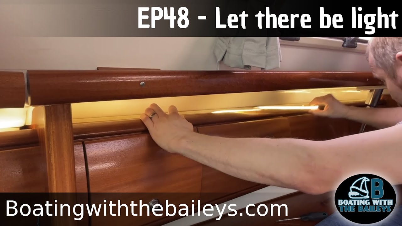 ⁣Finishing Our LED Lighting Upgrade & Prepping for a Victron XS Install | Sailing Prep - EP48