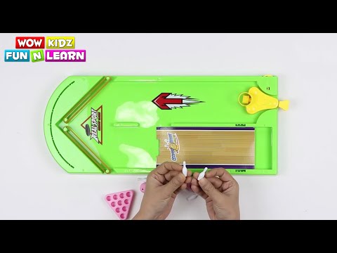 Bowling Game Elephant Alphabets | DIY VIdeos for kids | Wow Kidz | Wow Kidz Fun N Learn