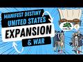 Westward Expansion US History American Manifest Destiny Video by Instructomania