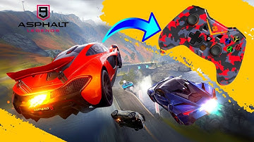 Playing Asphalt 9 Mobile With Controller