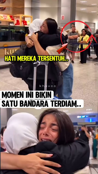 Makes you cry‼️This touching moment makes an airport silent #touching #sad #shortvideo #muslimpulsee