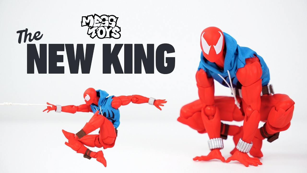 Is Mess Toys the NEW KING of Spider-Man Figures? (Scarlet Spider