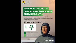 SESIMPEL INI TAHU BERAPA LAMA MENGGANDAKAN UANG DENGAN RULE OF 72 | David Wijaya