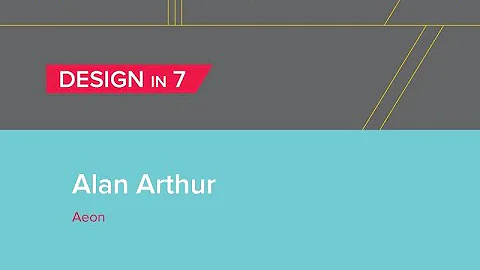 Design in 7, 2011 | Alan Arthur