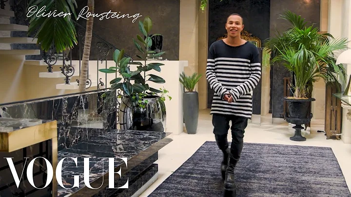 Inside Balmain Designer Olivier Rousteings Home Fi...