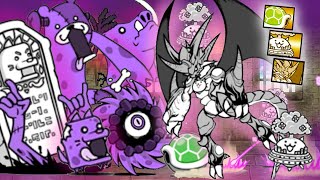 Battle Cats | 3 No Gacha Units VS Entire Zombie Citadel!
