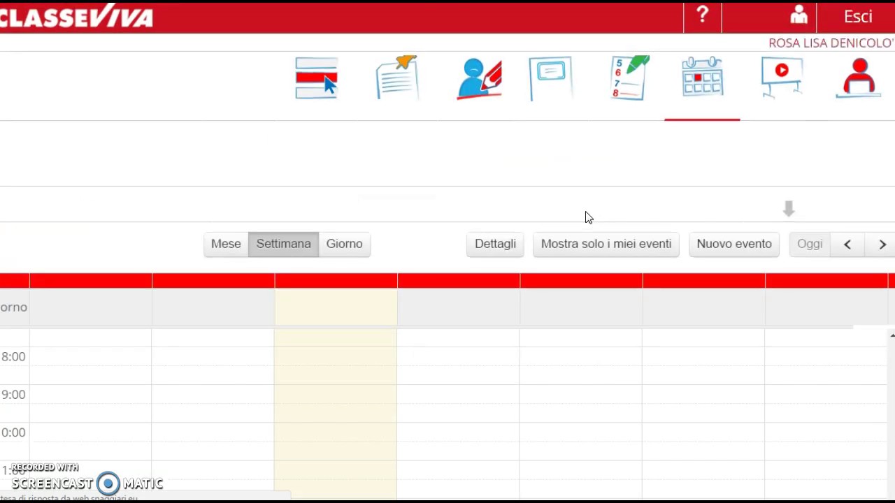 Registro Spaggiari Agenda Registrazione Compiti Youtube